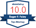 Avvo Rating badge - 10.0